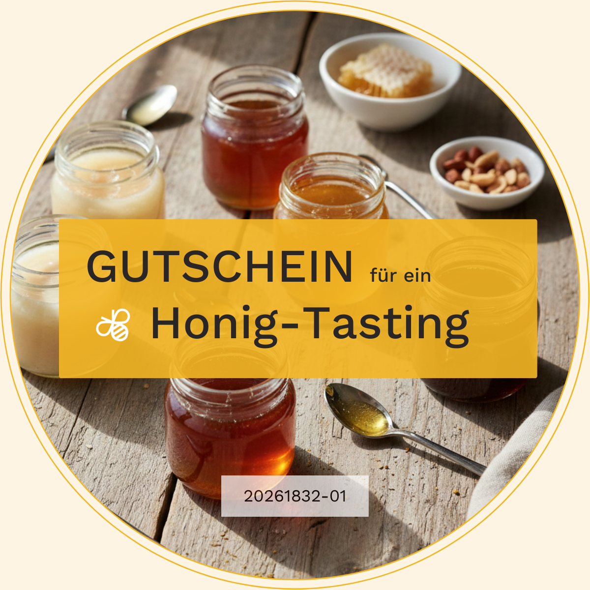 Honig-Tasting Gutschein